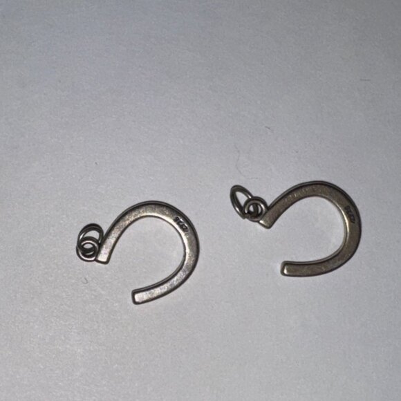 Sterling Silver Horseshoe Pendant - Picture 7 of 16